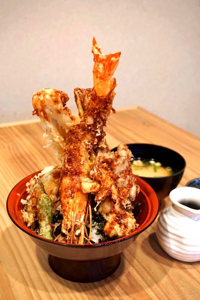 大海老天丼